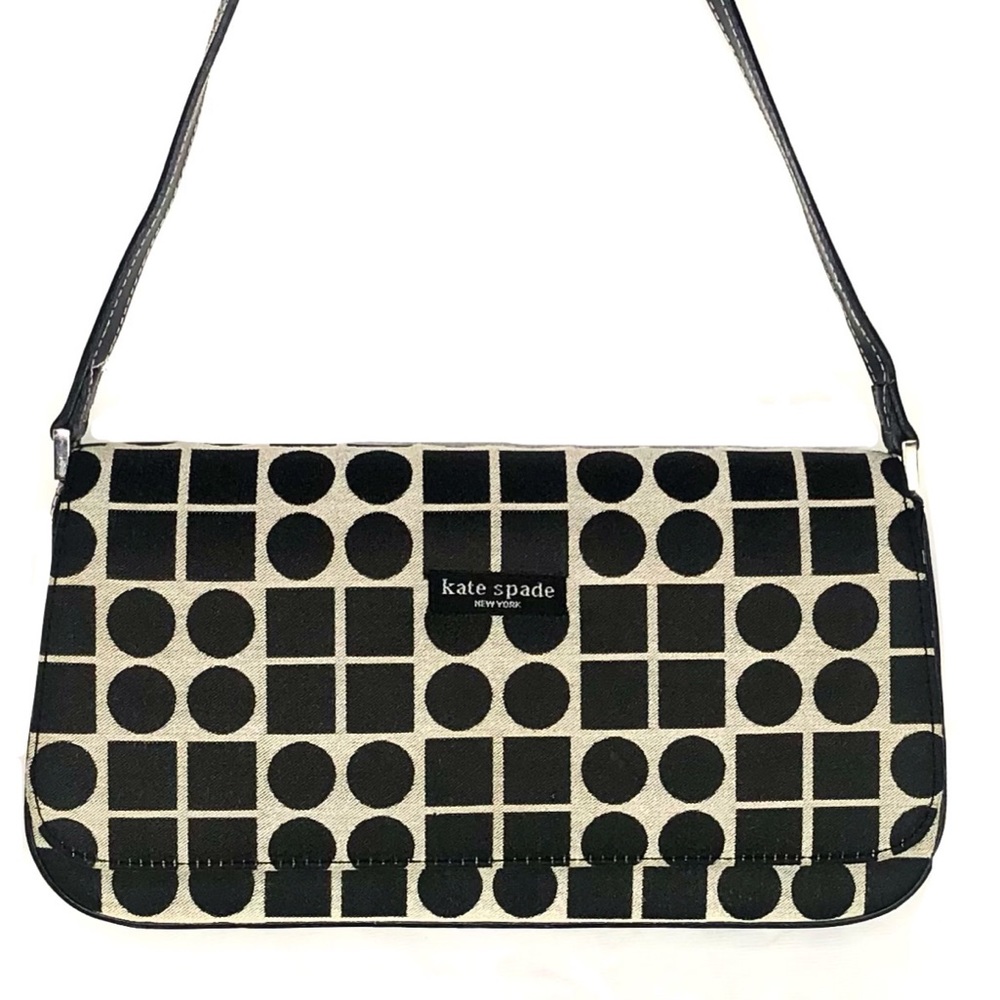 Kate Spade Geometrical Print Textile Shoulder Bag